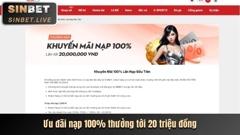 Ưu đãi nạp tiền hàng ngày cho casino trực tuyến